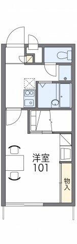 レオパレスマウンド 107｜福岡県久留米市津福本町(賃貸アパート1K・1階・23.18㎡)の写真 その2