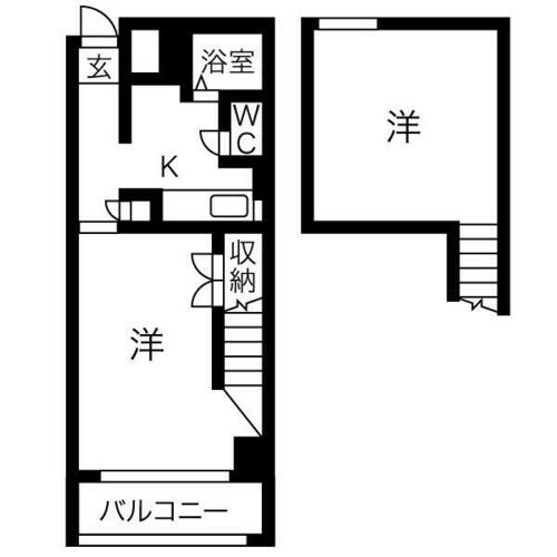 同じ建物の物件間取り写真 - ID:201022650253