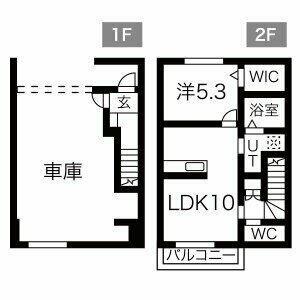 Ｎ．Ｌｅａｆ白井｜千葉県白井市根(賃貸テラスハウス1LDK・--・72.80㎡)の写真 その2