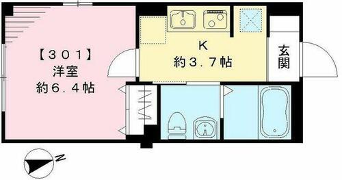 同じ建物の物件間取り写真 - ID:213103391803