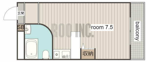 ラ・パルフェ・ド・アフェール 604｜兵庫県姫路市東延末２丁目(賃貸マンション1R・6階・18.90㎡)の写真 その2