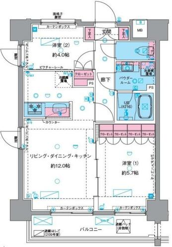 同じ建物の物件間取り写真 - ID:213105420973