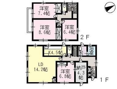 間取り：234040287923