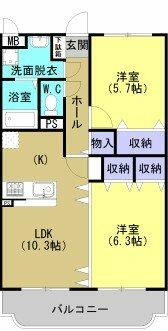 同じ建物の物件間取り写真 - ID:209005630936