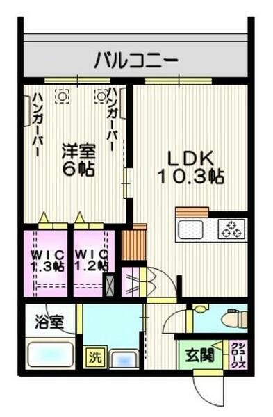 ＯｗｌＧａｒｄｅｎＨｉｌｌｓ池袋 102｜東京都豊島区池袋２丁目(賃貸マンション1LDK・1階・43.15㎡)の写真 その2