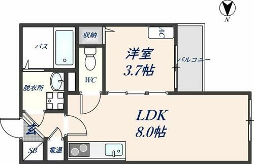 同じ建物の物件間取り写真 - ID:227077008997