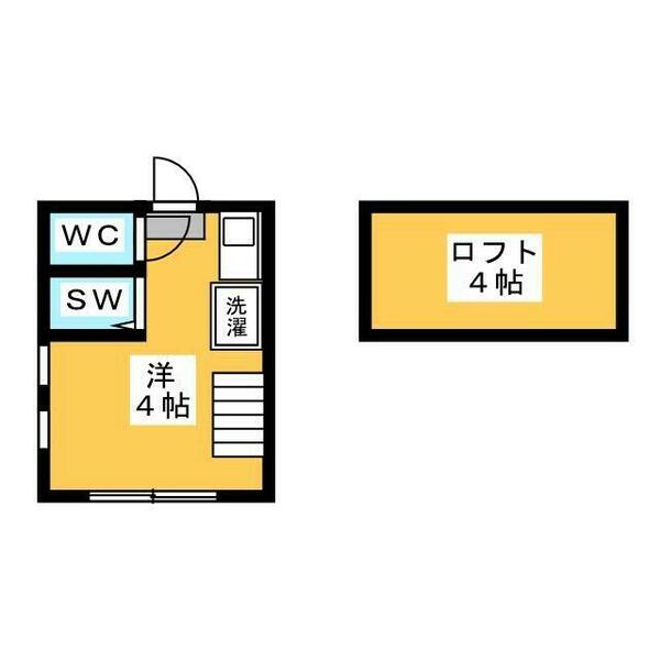 アーバンプレイス目白クア 201｜東京都豊島区南長崎２丁目(賃貸アパート1R・2階・9.32㎡)の写真 その2