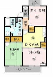 グランディール福田｜兵庫県神戸市垂水区福田３丁目(賃貸アパート3DK・2階・55.59㎡)の写真 その2