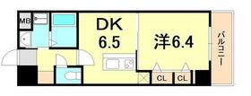 兵庫県神戸市中央区加納町２丁目（賃貸マンション1DK・5階・35.15㎡） その2