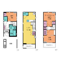 Ｋｏｌｅｔ古淵♯０５ 5 ｜ 神奈川県相模原市南区古淵６丁目（賃貸一戸建1LDK・--・77.00㎡） その2