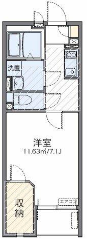 神奈川県川崎市麻生区東百合丘３丁目(賃貸マンション1K・3階・26.14㎡)の写真 その2