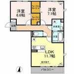 熊本市南区白藤２丁目&nbsp;3階建&nbsp;築8年のイメージ
