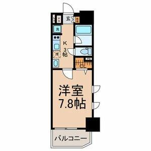 ベレーサ名駅ウエスト 0504｜愛知県名古屋市中村区則武２丁目(賃貸マンション1K・5階・24.44㎡)の写真 その2