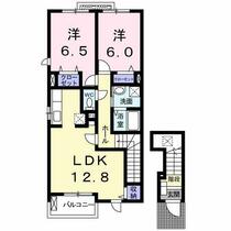 グランツ柳瀬 201 ｜ 福岡県福岡市南区柳瀬１丁目（賃貸アパート2LDK・2階・62.45㎡） その2