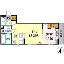 東京都府中市日新町２丁目（賃貸アパート1LDK・1階・40.68㎡） その2