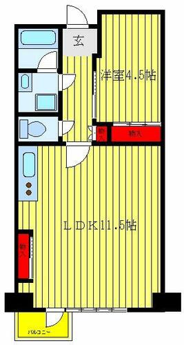 同じ建物の物件間取り写真 - ID:213103244499