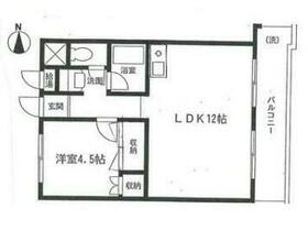 東京都台東区台東４丁目（賃貸マンション1LDK・6階・38.88㎡） その2