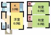 加茂３丁目３－９貸家のイメージ