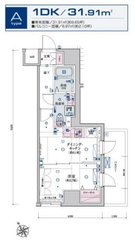 同じ建物の物件間取り写真 - ID:214057164152