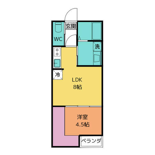 同じ建物の物件間取り写真 - ID:204004339233