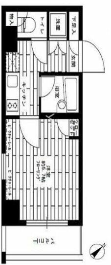 ステージファースト常盤台 505｜東京都板橋区南常盤台１丁目(賃貸マンション1K・5階・20.00㎡)の写真 その2