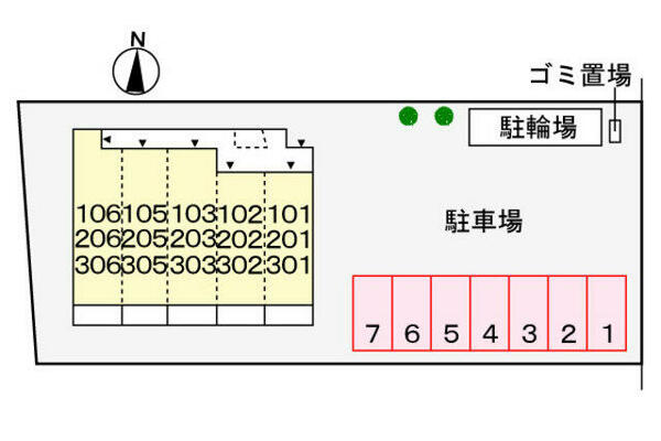 ＲＥＬＡ　ＦＯＲＴ｜奈良県桜井市大字戒重(賃貸アパート1K・3階・27.02㎡)の写真 その11