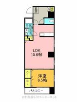 ポーラスター平之町 801 ｜ 鹿児島県鹿児島市平之町（賃貸マンション1LDK・8階・54.45㎡） その2