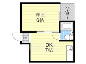 フリーディオ中木田  ｜ 大阪府寝屋川市中木田町（賃貸マンション1DK・1階・30.00㎡） その2