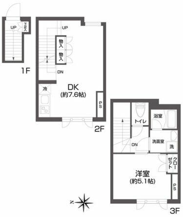 東京都豊島区西池袋２丁目(賃貸マンション1DK・1階・40.40㎡)の写真 その2