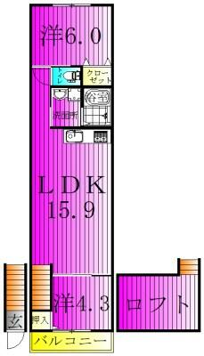 同じ建物の物件間取り写真 - ID:212040550644