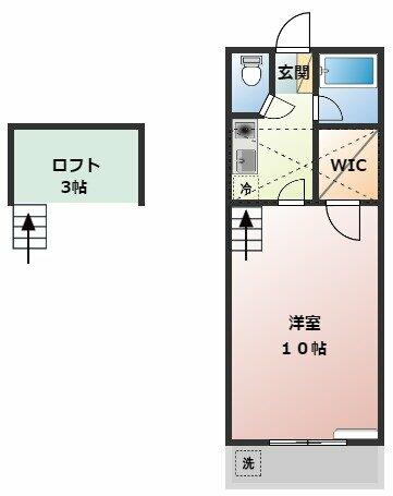 セザンヌ下地120の間取り