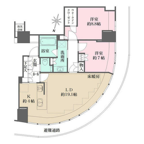 同じ建物の物件間取り写真 - ID:227080947142