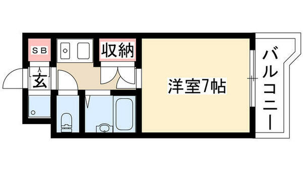 マインド覚王山 4C｜愛知県名古屋市千種区堀割町２丁目(賃貸マンション1K・4階・23.00㎡)の写真 その2