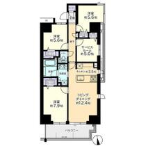 プレミア掛尾 308 ｜ 富山県富山市掛尾町（賃貸マンション3SLDK・3階・91.14㎡） その2