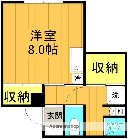 同じ建物の物件間取り写真 - ID:207001179214