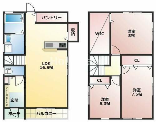 同じ建物の物件間取り写真 - ID:230029234299