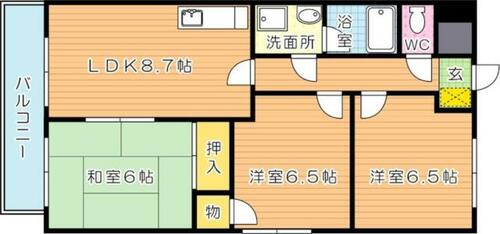 同じ建物の物件間取り写真 - ID:240024567956