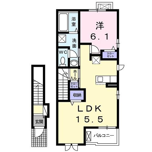 同じ建物の物件間取り写真 - ID:228047916459