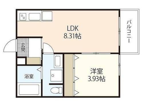 同じ建物の物件間取り写真 - ID:234023406513