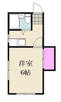 トップアイランドＣ  ｜ 千葉県市川市本北方２丁目（賃貸アパート1K・2階・20.28㎡） その2