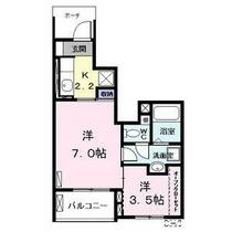 愛知県名古屋市中川区葉池町２丁目（賃貸アパート1K・1階・30.85㎡） その2