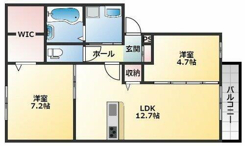 同じ建物の物件間取り写真 - ID:227081014592