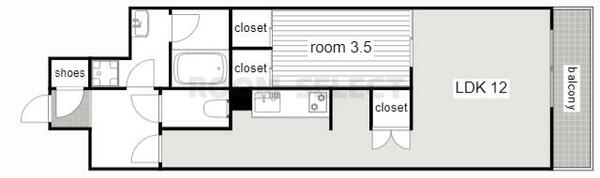 ＣＯＲＮＥＳ　ＨＯＵＳＥ　ＮＡＧＯＹＡ 604｜愛知県名古屋市千種区内山３丁目(賃貸マンション1LDK・6階・40.67㎡)の写真 その2