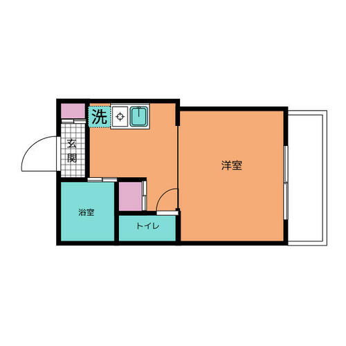 同じ建物の物件間取り写真 - ID:211050808278