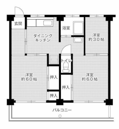 同じ建物の物件間取り写真 - ID:223032015154