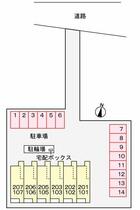 メゾン　フルール 207 ｜ 静岡県焼津市三ケ名（賃貸アパート1LDK・2階・44.28㎡） その14