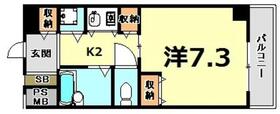 ブルームライフ兵庫 613 ｜ 兵庫県神戸市兵庫区入江通２丁目（賃貸マンション1K・6階・24.95㎡） その2