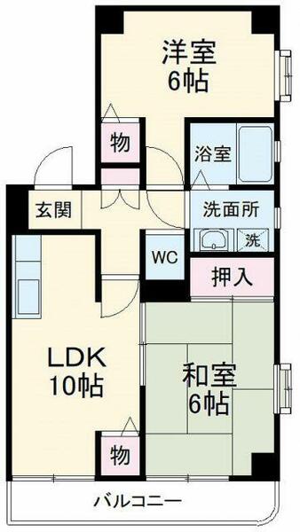 愛知県名古屋市千種区今池３丁目(賃貸マンション2LDK・5階・50.41㎡)の写真 その2