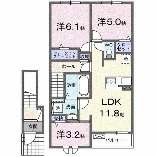 同じ建物の物件間取り写真 - ID:211056542665