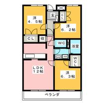 グランドヒルズ横浜  ｜ 神奈川県横浜市瀬谷区本郷２丁目（賃貸マンション3LDK・7階・65.58㎡） その2